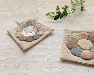 ドレスデンのコースターキット　２枚セットの画像です