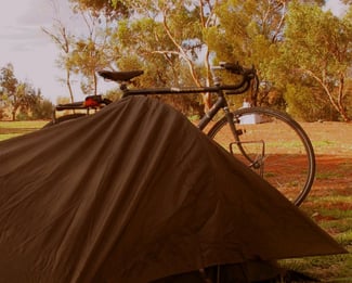 mein Zelt - immer ein guter und sicherer Schlafplatz