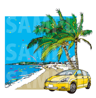 旅行ポスター用