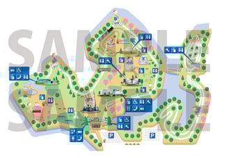 テーマパーク用マップ