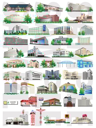 カーディーラーチラシマップ用