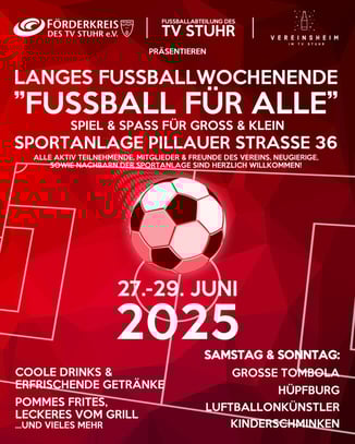 Fussball für ALLE! Turnierwochenende 2025