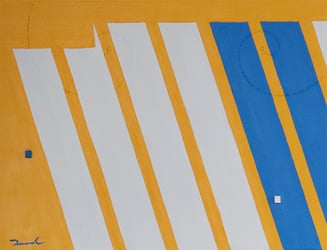 SKY LIGHT  9   410mm*318mm   F6   2022  acrylic on canvas, wood