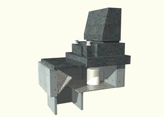 深谷石材店：カロート・外柵