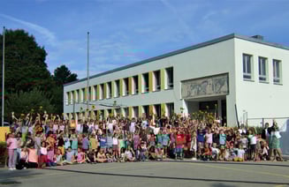 Juli 2022: Abschied vom "alten" Schulhaus Vötting.