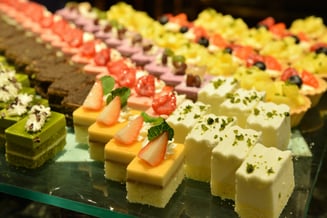 会場で提供されたスイーツ