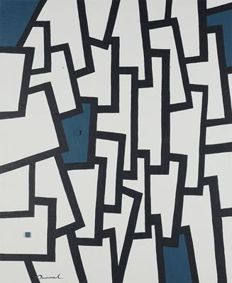 PLANET SHOPPING STREET 4   500mm*606mm   F12   2021  acrylic on canvas, wood