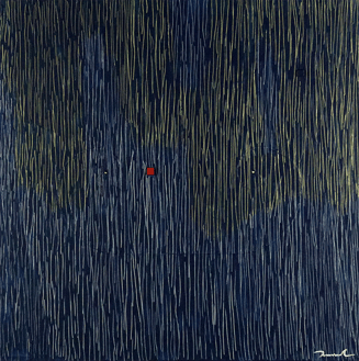 WARP SPEED 7   455mm*455mm   S8   2020 acrylic on canvas, wood