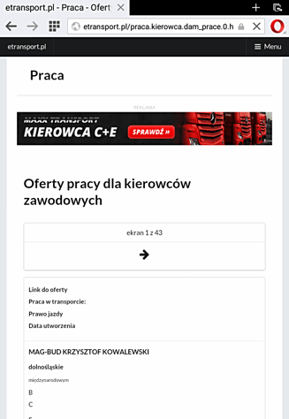 Работа в польше водителем без опыта