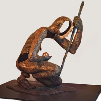 Alchimiste, 90x85x40 cm