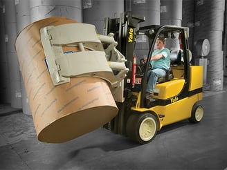 Accessorio di movimentazione per muletto