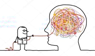 Selon la psychanalyse, le symptôme a, pour le patient, un motif, un sens et une intention qu'il s'agira de déchiffrer, de démêler