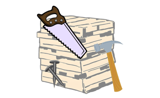 Reparaturfähigkeit der Holzverpackungen © Weck-Holz GmbH Leonberg, Oberpfalz