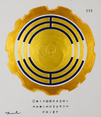 LUCKY CHARM  1  455mm×530mm  F10   Acrylic,   2018