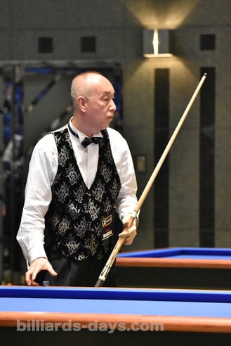 Akio Shimada won 2016 All Japan 3-Cushion Championship