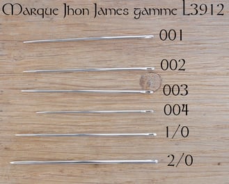 Comparaison des aiguilles L3912 pour la couture du cuir