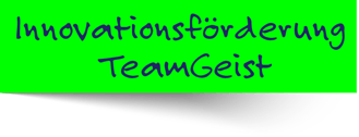 Innovationsförderung TeamGeist