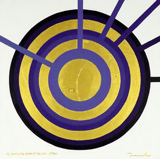 ATLANTIS RUDDER 3   410mm*410mm   S6   2020 acrylic on canvas, wood