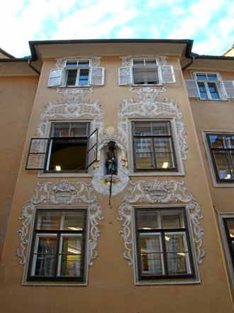 schöne Fassaden in der Altstadt