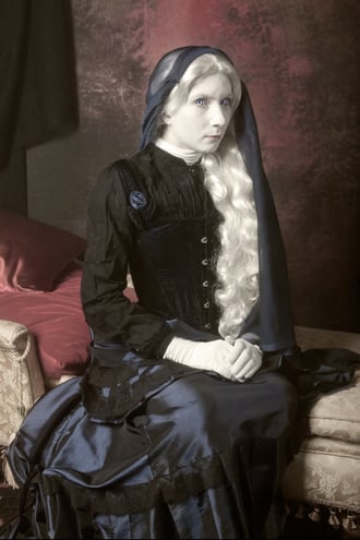 Leanna Renee Hieber as Miss Percy Parker (Steven Rosen Photography)