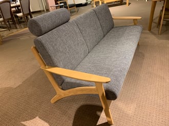  ソファ　浜本工芸　ワイド　３人掛け　東京デザインセンター　栃木県家具　鹿沼市　東京インテリア　ショールーム