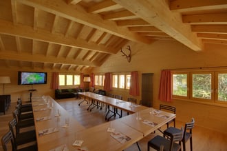 Chalet mit U-Bestuhlung