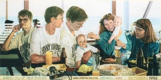 ノルウェーの家族Ⅱ離乳食 眞住高嶺展より