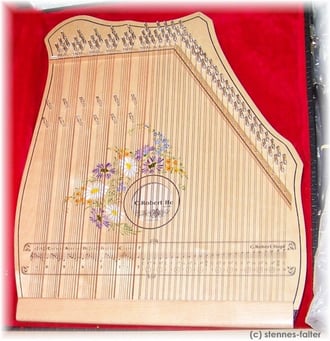 6-Akkordzither mit Mandolinbesaitung