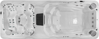 Schwimm und Whirlpool Bereich