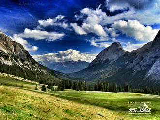 Gaistal in Richtung Leutsch/Karwendel