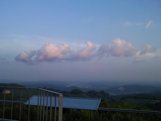 Abendstimmung am Ostersonntag 2011