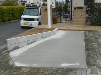 外構・エクステリア施工事例(車庫リフォーム)奈良県北葛城郡広陵町