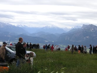 Unser nächstes Ziel - der Watzmann ist praktisch bezwungen