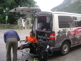 Wolfi und Heli sind ein super Team :) Verpflegung 1a, Ab jetzt kocht Wolfi im Markt 270 :)