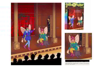 Episode 20 "Stage Fright on a Summer Night" - format 17 x 21,2 cm - 480€