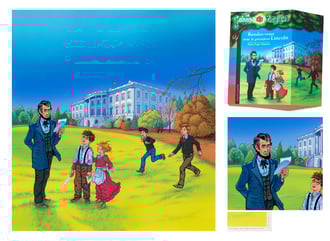 Épisode 42 "Abe Lincoln At Last!" - format 25 x 27 cm - 550€