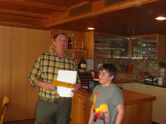 Philippe Schenk der erfolgreiche Jungfischer