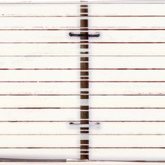 Serigraphie, Acryl, Eisen auf c-print, 20 x 30 cm