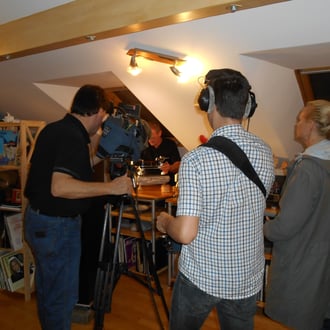 Im Hörraum bei Hauer Analog