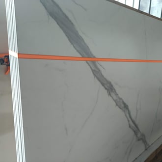 plaque de céramique 4D, imitation pierre pour cuisine, teintée dans la masse