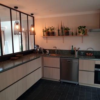 plan de travail de cuisine - terrazzo n°12