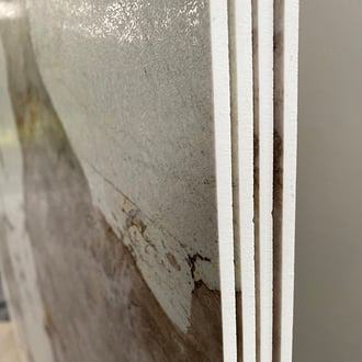 plaque de céramique imitation pierre pour la salle de bain - épaisseur 6 mm - Sapienstone