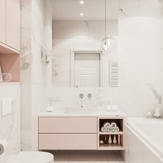 Nowoczesny projekt łazienki w Krakowie