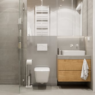 Projekt nowoczesnej łazienki