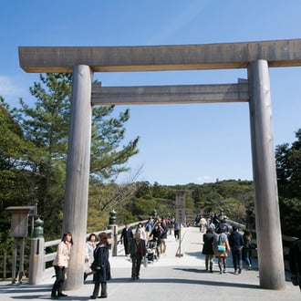 内宮宇治橋鳥居