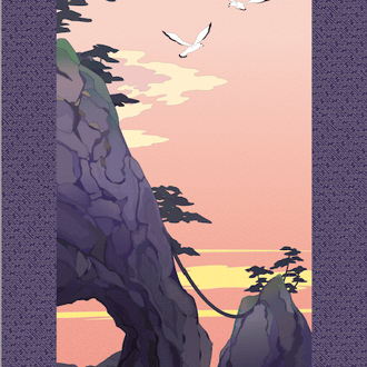 能登金剛・磯貝岩（能登二見 夫婦岩）