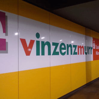 Beschriftung mit opaken Hochleistungsfolien