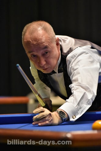 Akio Shimada won 2016 All Japan 3-Cushion Championship