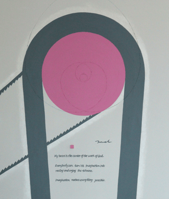 MARRIAGE  4   455mm*530mm   F10   2023  acrylic on canvas, wood