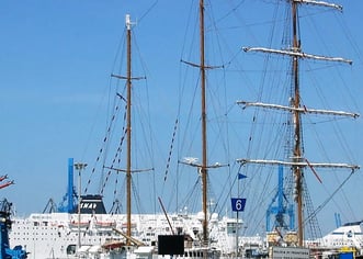 Порт Чивитавеккия у Рима фото